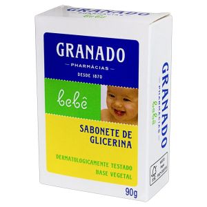 Sabonete De Glicerina Granado Bebê Tradicional Barra 90G