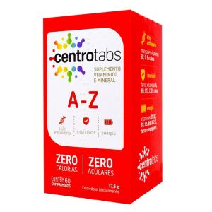 Polivitamínico Centrotabs A-Z com 60 Comprimidos